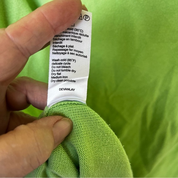 Lacoste green 1/4 zip sweater - Picture 6 of 6